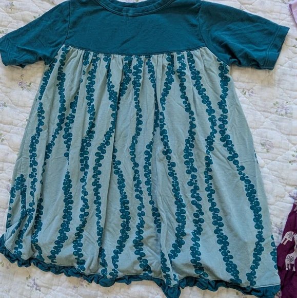 Kickee Pants Bamboo Dress Bundle 12-18 Months - Picture 5 of 6